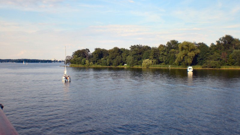 Tegeler See, Blick nach tegel, 2007 