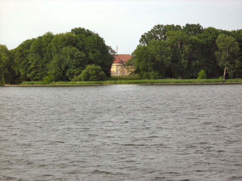 Tegeler See, Blick zur Borsig-Villa, Sommer 2007 