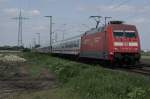 101 137-8 (DB Fernverkehr) in H�hrt am 13.5.2012.