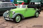 DKW Front Typ F 5-700 Luxus-Cabriolet 2 T�ren 2 Sitze - Bauzeit: 1936-1937 - weitere Daten und Fakten gibt es bei www.ageofmobile.de - fotografiert zur Oldtimer-Treffen am Nutzfahrzeugmuseum Hartmannsdorf am 01.05.2013 - Copyright @ Ralf Christian Ku ...