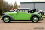 DKW Front Typ F 5-700 Luxus-Cabriolet 2 T�ren 2 Sitze - Bauzeit: 1936-1937 - weitere Daten und Fakten gibt es bei www.ageofmobile.de - fotografiert zur Oldtimer-Treffen am Nutzfahrzeugmuseum Hartmannsdorf am 01.05.2013 - Copyright @ Ralf Christian Ku ...