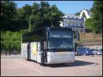 Van Hool T911 von Heusser aus der Schweiz im Stadthafen Sassnitz.