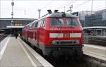 218 445 und 218 428 abgestellt am 14.06.13 in M�nchen