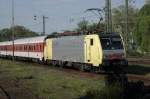 189 915-2 (DB Autozug) in K�ln-M�lheim am 13.5.2012.
