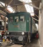 E 91 99 beim Bahnpark in Augsburg, am 25.Oktober 2009.