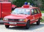 Einsatzleitwagen ELW 1 der Feuerwehr Baruth/Mark auf einem Peugeot 305 Break - fotografiert am 04.07.2009 beim Feuerwehrfest in Baruth/Mark Land Brandenburg - Copyright @ Ralf Christian Kunkel 