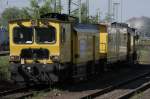Gleisbaufahrzeug in K�ln-M�lheim am 13.5.2012.