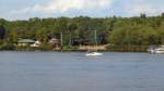 Tegeler See, Blick zum Bad - Aufnahme vom Sommer 2007 ...