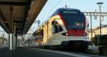 Nun F�hrt der Flirt auch unter SNCF Gleichstrom von Gen�ve bis nach La Plaine (und zur�ck).
27.08.2009