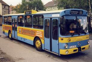 KOM 3468 an der Haltestelle Achternbergstrae in Gelsenkirchen