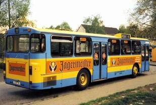 KOM 3468 an der Haltestelle Achternbergstrae in Gelsenkirchen