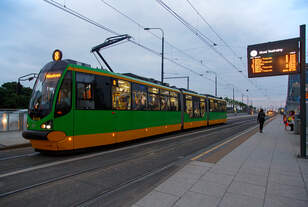   Abends um halb Zehn in Posen....