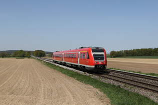 612 079 mit Ziel Regensburg am 30.