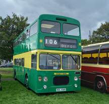 RDC 106R  1977 Bristol VRT  Northern Counties H43/31F  New to Cleveland Transit, Stockton on Tees, Cleveland as their fleet number H106.