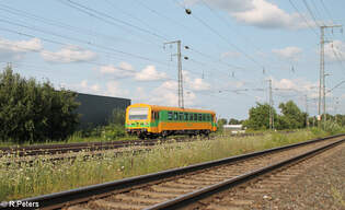 Thrales VT08 alias 625 008-5 in Nrnberg Hohe Marter.