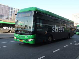Qbuzz Bus 8234 Iveco Bus Crossway LE ELEC 12 m Baujahr 2024.
