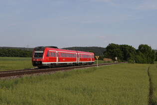 612 001 auf dem Weg nach Schwandorf am 14.