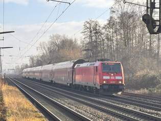BR 146 267 als (RE 8 / RE 4416 Hannover Hbf -> Bremerhaven-Lehe) durch Dedensen-Gmmer Richtung Westen.