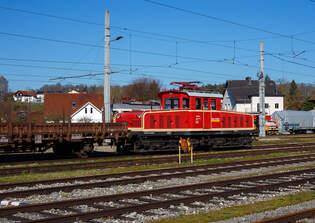 Die E-Lok E 20 006 (A-STH 91 81 1943 001-8) der der Stern & Hafferl Verkehrsgesellschaft m.b.H.