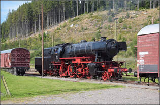 Dampf im Hochschwarzwald.