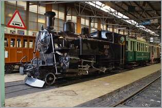 La DER de la Saison / Das Saison Ende der Blonay Chamby Bahn 2025 - Fr die HG 3/4 N 3 ist die Saison 2025 schon zu Ende.