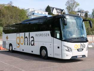 VDL Futura von Gohla aus sterreich im Stadthafen Sassnitz.