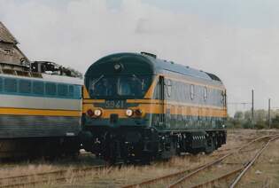 Am 12 September 2004 steht 5941 ins Museumsgebiet von der PFT-TSP in Saint-Ghislain.