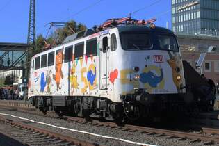 Froschblick mit der Maus mit 110 469 am 19 September 2025 in Gppingen whrend die Mrklin-Tage 2025.