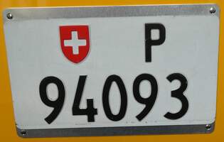(280'902) - Schweizer Autonummer - P 94'093 - am 2.
