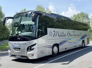 VDL Futura von Mller Bus Tourikstik aus Deutschland in Plau am See.