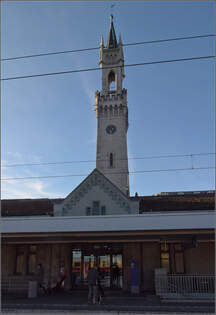 Mein erstes Konstanzer Date mit einer Blondine.
