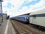 MVG 6616 am 22.05.2025 in Naumburg (S) Hbf auf berfhrungsfahrt von Delitzsch nach Mnchen.