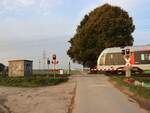 Bahnbergang Wasserstrasse Hamminkeln 18-10-2024.