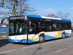 Solaris Urbino 12 von Komunikacja Autobusowa Świnoujście in Świnoujście/Swindemnde.