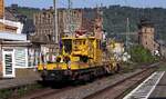 DB Bahnbau Gruppe MTW 100 99 80 9436 000-0 mit zugehrigem Sonderwagen (Snps).
