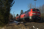 218 428 mit dem RE2 RE4863 Hof - Mnchen in Rslau.