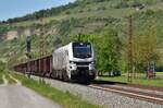 Am ersten Mai 2025 ist eine Stadler 2019 313 mit dem To.erdezug in Thngersheim unterwegs 