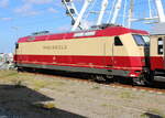 101 001 stand am 03.10.2025 bei sonnigen Wetter in Warnemnde abgestellt.