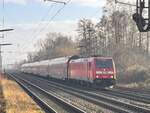 BR 146 267 als (RE 8 / RE 4416 Hannover Hbf -> Bremerhaven-Lehe) durch Dedensen-Gmmer Richtung Westen.
