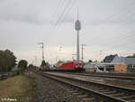 187 135 zieht mit einem gemischten Gterzug durch Nrnberg Hohe Marter.