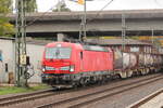 BR 61093 321 D-DB mit KLV-Zug durch HH-Harburg Richtung Maschen.