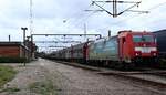 DB 185 401-7 mit Mischer Einfahrt Pattburg/DK 17.09.2025