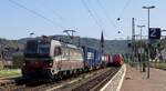 SBB Cargo 193 456-1 mit SamSkip Containerzug.