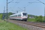 Ein mir unerkannt gebliebener 812/412  ist am Sonntag den 11.5.2025 bei Hohenstadt gen Hirschlanden im Nachschu zusehen.