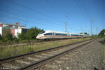 403 011  Krefeld  als ICE 1002 Mnchen - Berlin Gesundbrunnen in Nrnberg Hohe Marter.