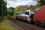 Die an die SBB Cargo International AG vermietete mit XLoad ausgestattete SIEMENS Vectron 193 542  Kapellbrcke Luzern  (91 80 6193 542-8 D-SIEAG) der SdLeasing GmbH, Stuttgart (eingestellt