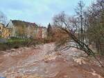 Hochwasser Zorge Nordhausen Dezember 2023