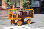 Gepckwagen am 29.07.2025 in Putbus,fotografiert