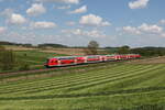 RB 40 geschoben von 245 009 auf dem Weg nach Mnchen.
