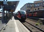 642 676 der Westfrankenbahn als RE 87 nach Rot am See in Aschaffenburg Hbf.